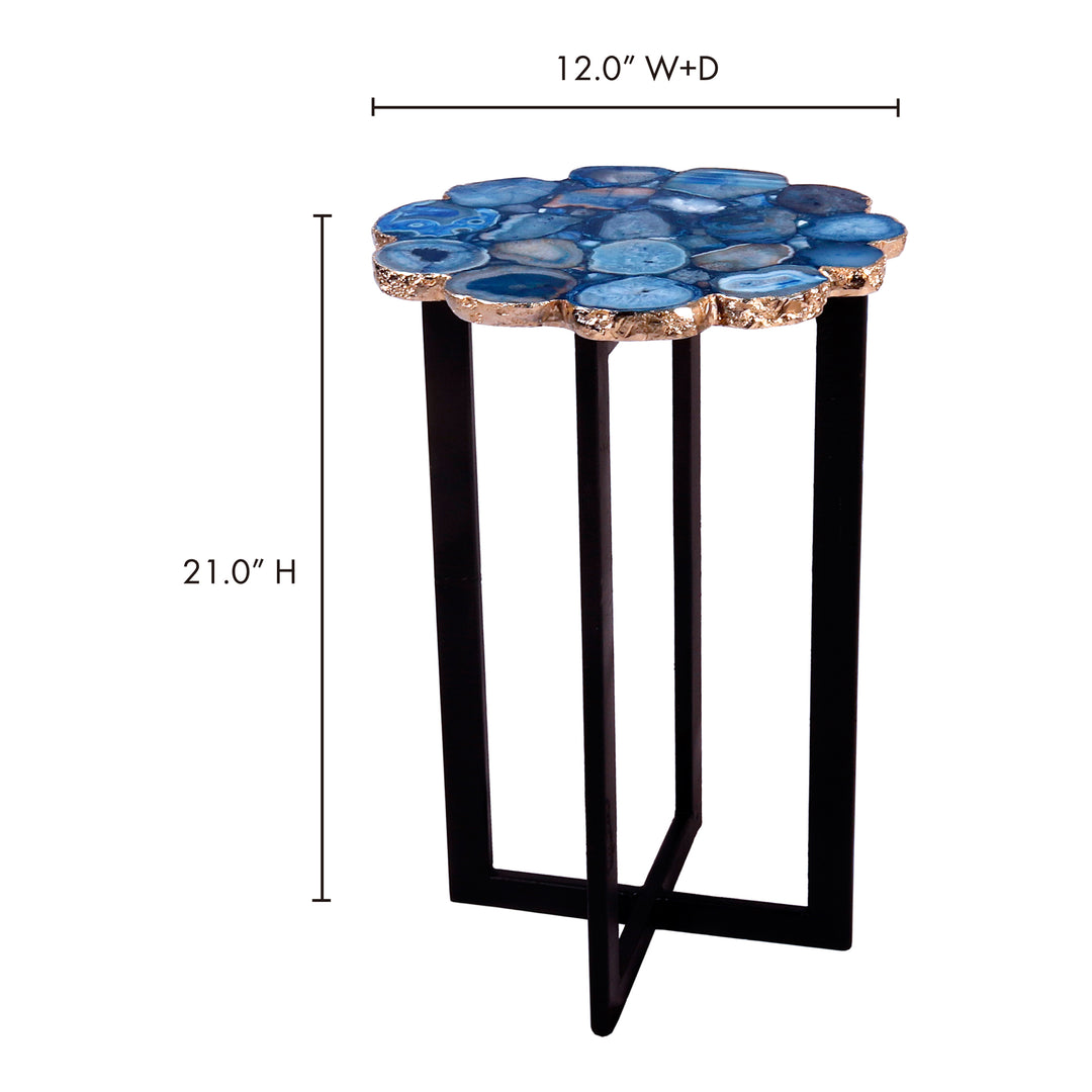 American Home Furniture | Moe's Home Collection - Azul Agate Accent Table