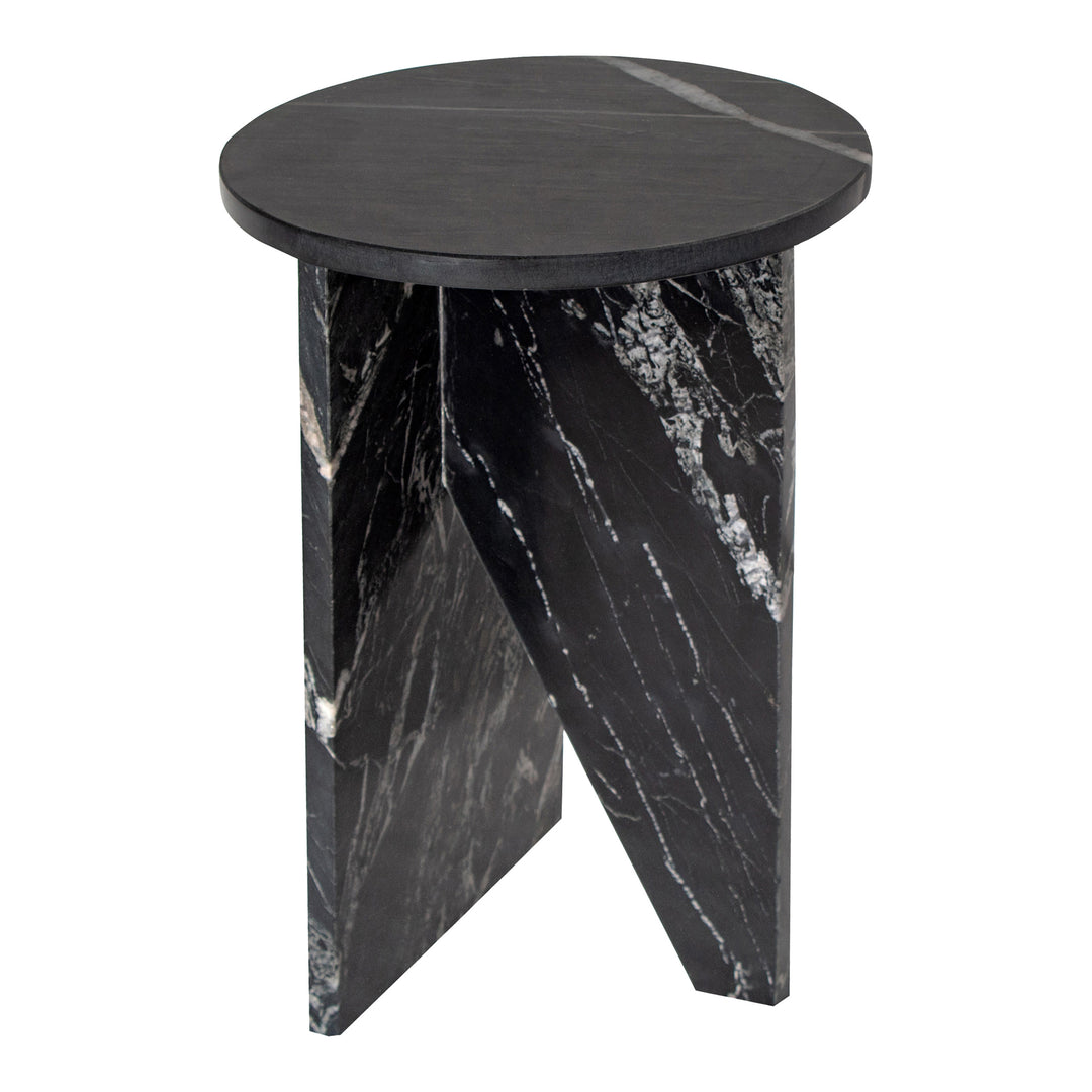 American Home Furniture | Moe's Home Collection - Grace Accent Table Black Marble