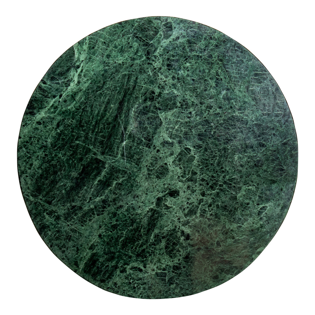 American Home Furniture | Moe's Home Collection - Grace Accent Table Green Marble