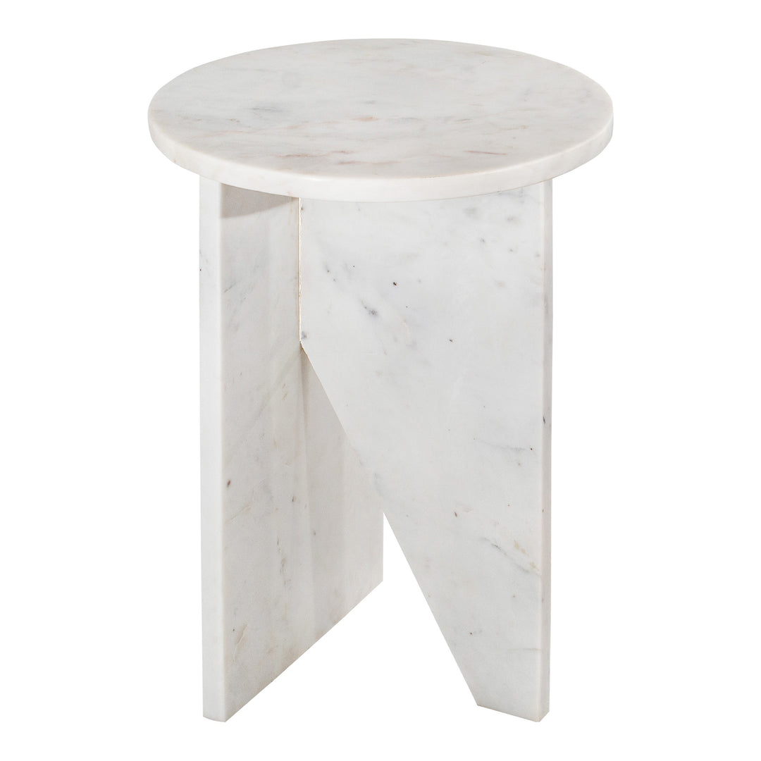 American Home Furniture | Moe's Home Collection - Grace Accent Table White Marble
