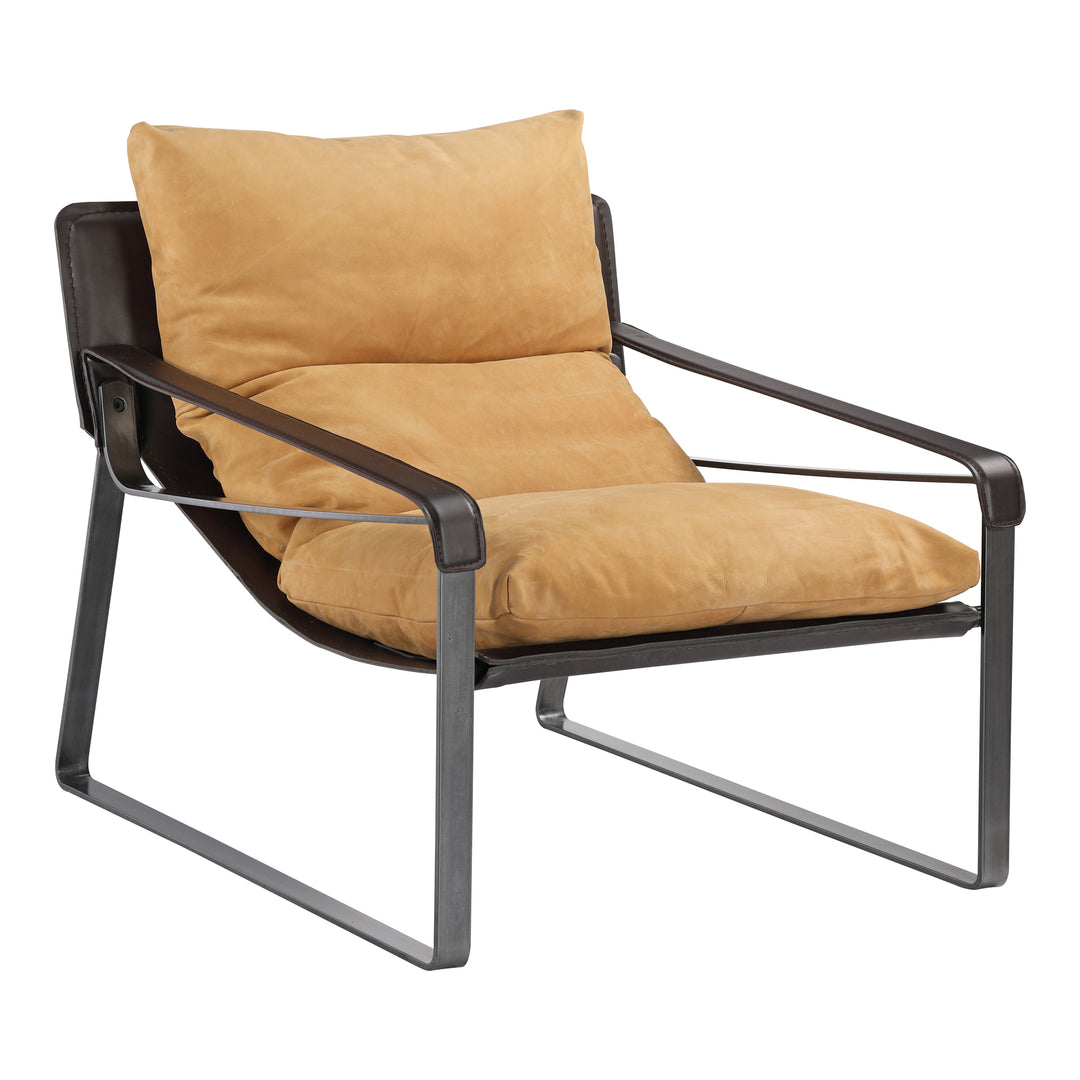 American Home Furniture | Moe's Home Collection - Connor Club Chair Sunbaked Tan Leather