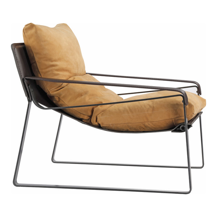 American Home Furniture | Moe's Home Collection - Connor Club Chair Sunbaked Tan Leather