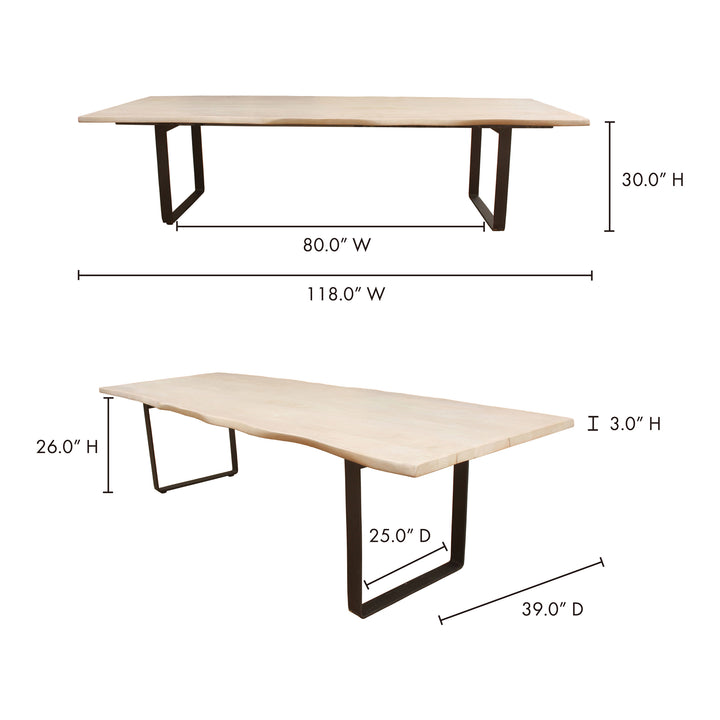 American Home Furniture | Moe's Home Collection - Wilks Dining Table