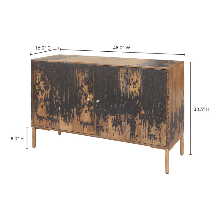 American Home Furniture | Moe's Home Collection - Artists Sideboard Small