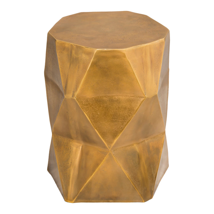 American Home Furniture | Moe's Home Collection - Quintus Accent Table Antique Brass