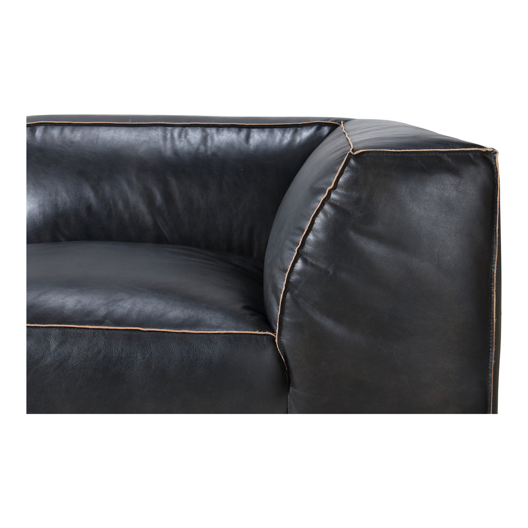 American Home Furniture | Moe's Home Collection - Luxe Corner Chair Antique Black