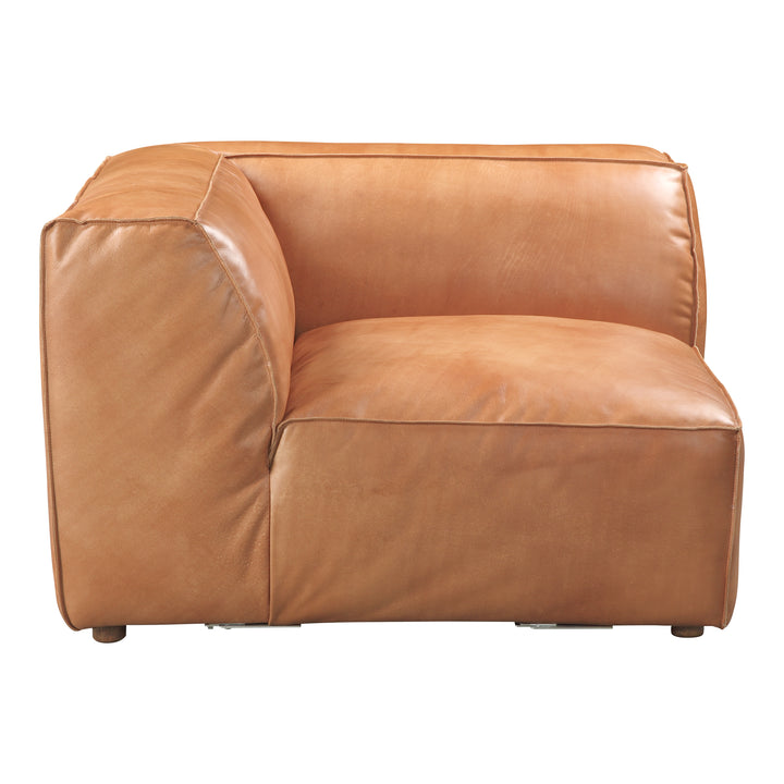 American Home Furniture | Moe's Home Collection - Luxe Corner Chair Tan