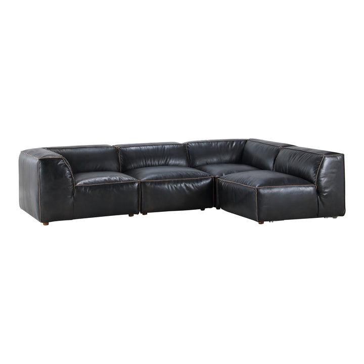 American Home Furniture | Moe's Home Collection - Luxe Signature Modular Sectional Antique Black