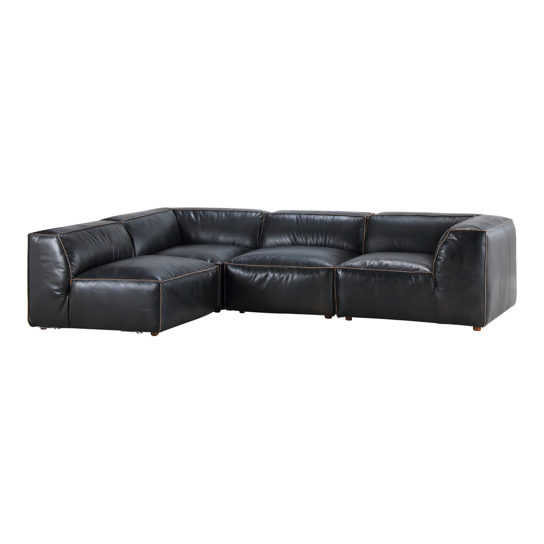 American Home Furniture | Moe's Home Collection - Luxe Signature Modular Sectional Antique Black