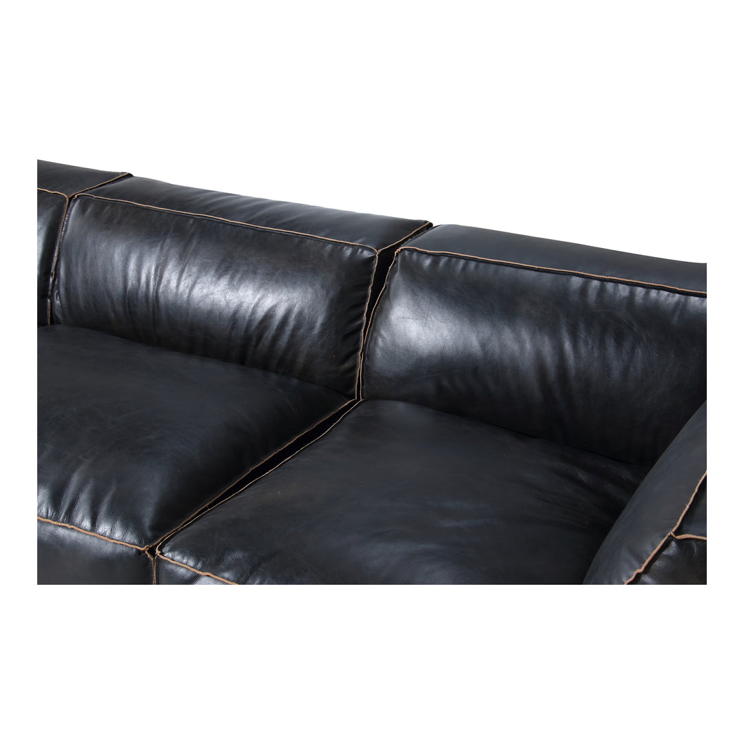 American Home Furniture | Moe's Home Collection - Luxe Classic L Modular Sectional Antique Black