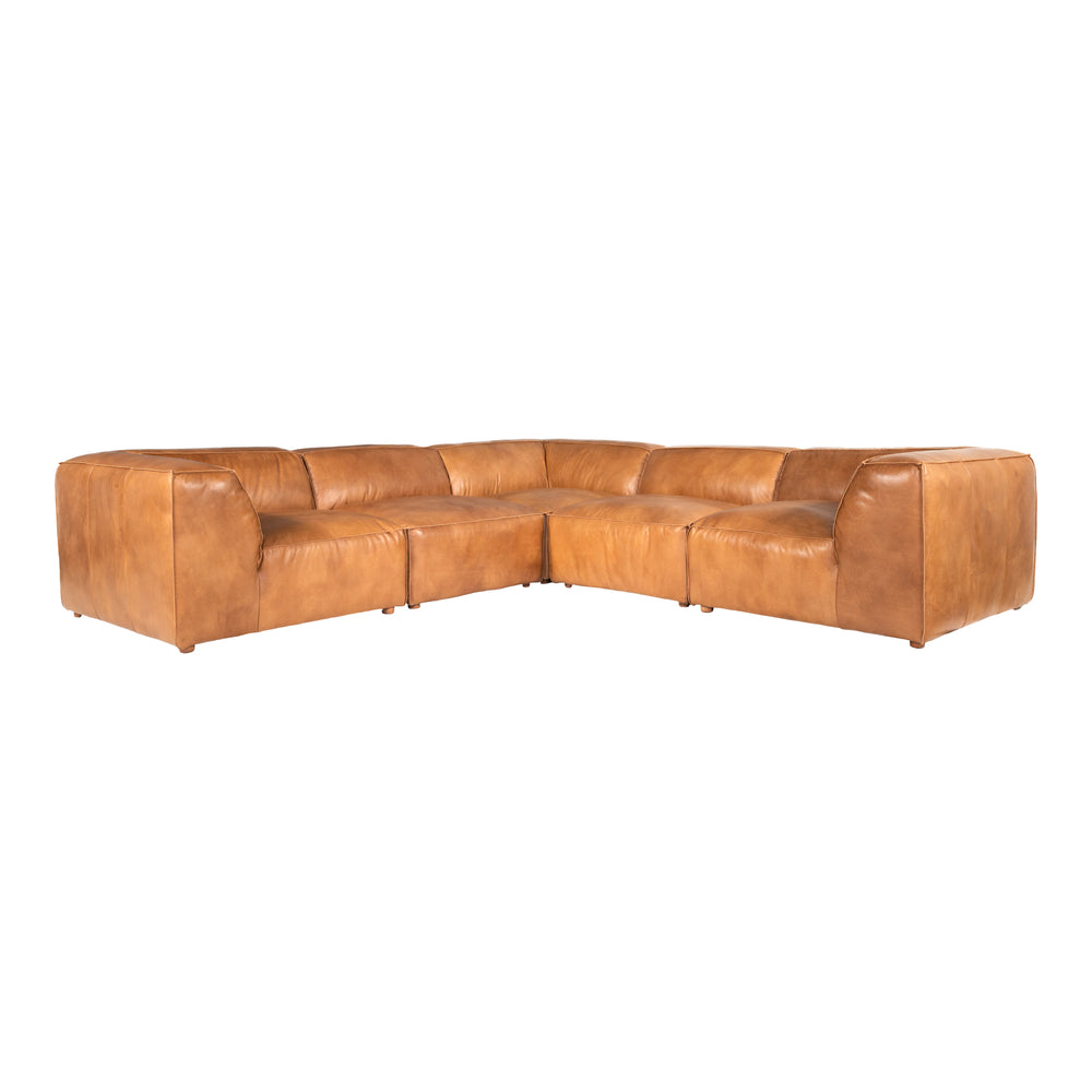 American Home Furniture | Moe's Home Collection - Luxe Classic L Modular Sectional Tan