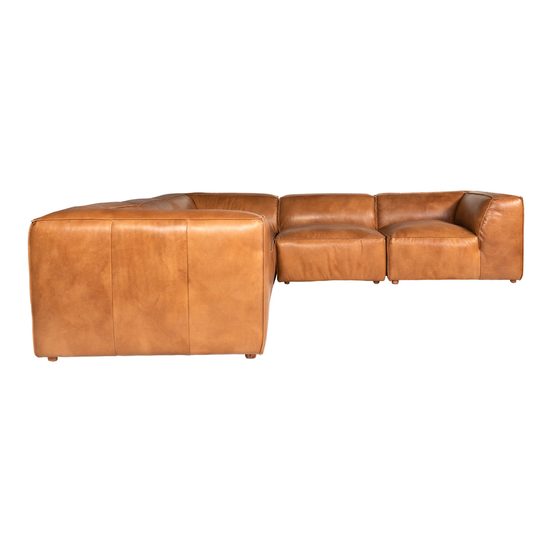 American Home Furniture | Moe's Home Collection - Luxe Classic L Modular Sectional Tan
