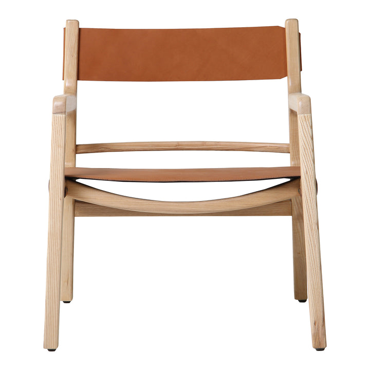 American Home Furniture | Moe's Home Collection - Kolding Chair Havana Tanned Leather