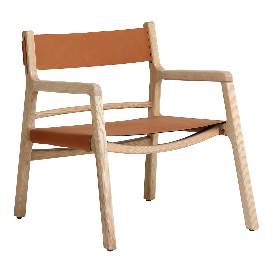 American Home Furniture | Moe's Home Collection - Kolding Chair Havana Tanned Leather