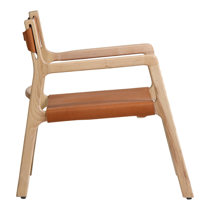 American Home Furniture | Moe's Home Collection - Kolding Chair Havana Tanned Leather