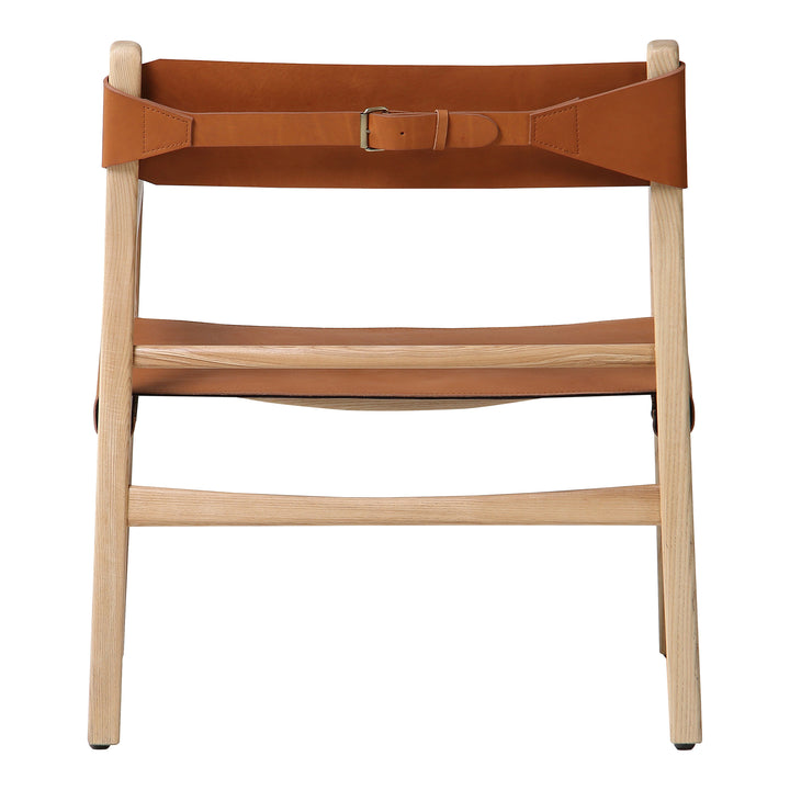 American Home Furniture | Moe's Home Collection - Kolding Chair Havana Tanned Leather