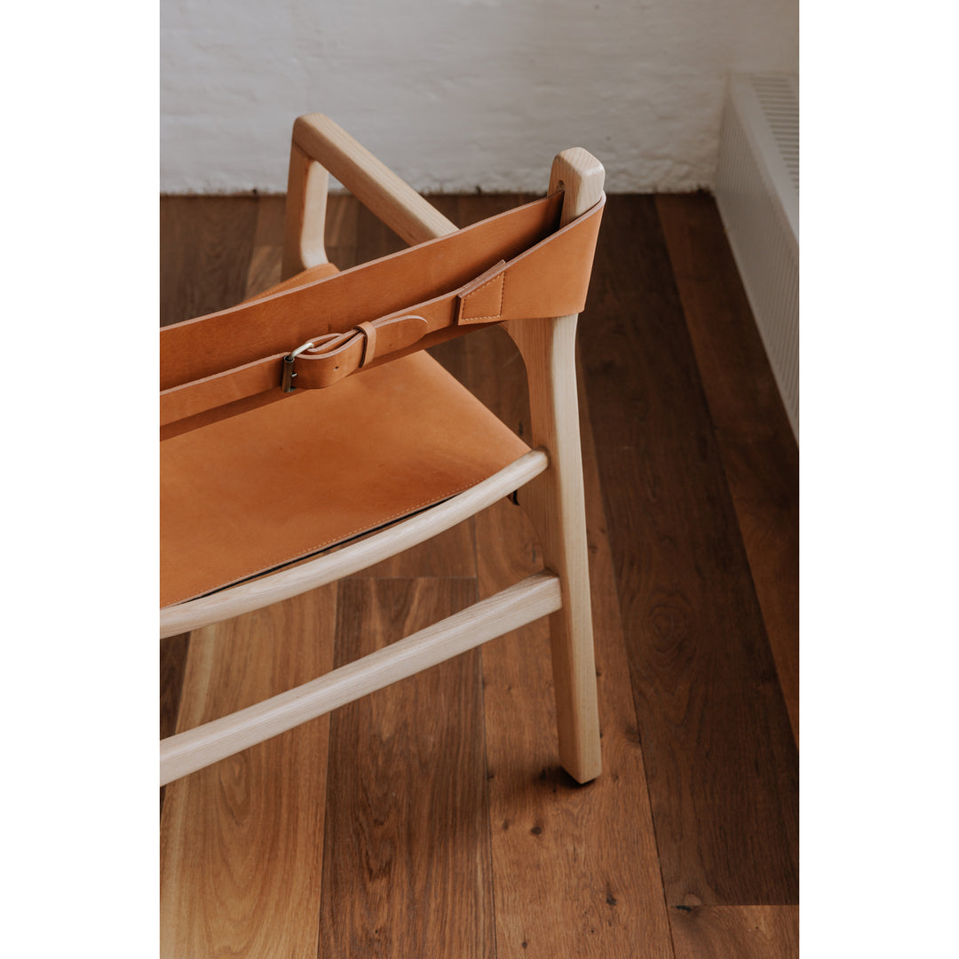 American Home Furniture | Moe's Home Collection - Kolding Chair Havana Tanned Leather