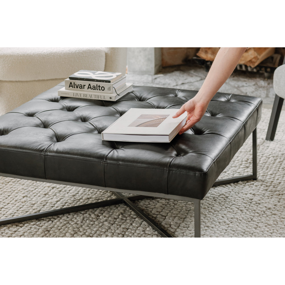 American Home Furniture | Moe's Home Collection - Thad Ottoman