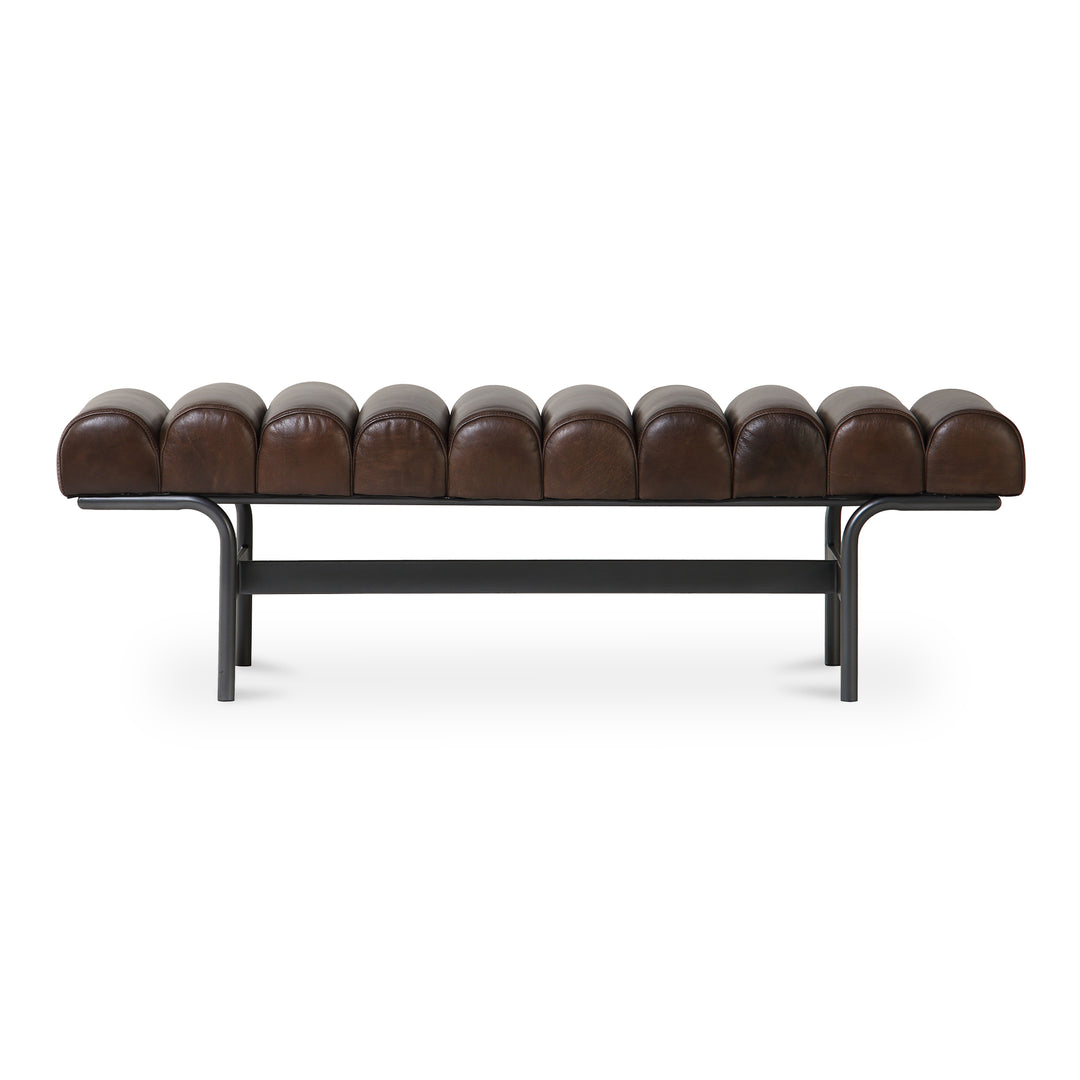 American Home Furniture | Moe's Home Collection - Harrison Bench Dark Brown