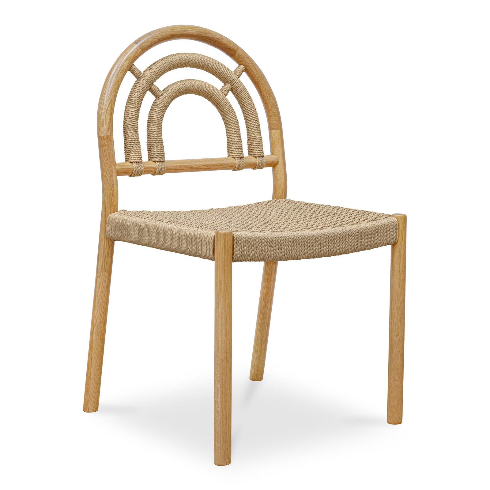 Moe's Home Collection - Avery Dining Chair Natural - Set of 2 - QO-1001-24 | American Home Furniture