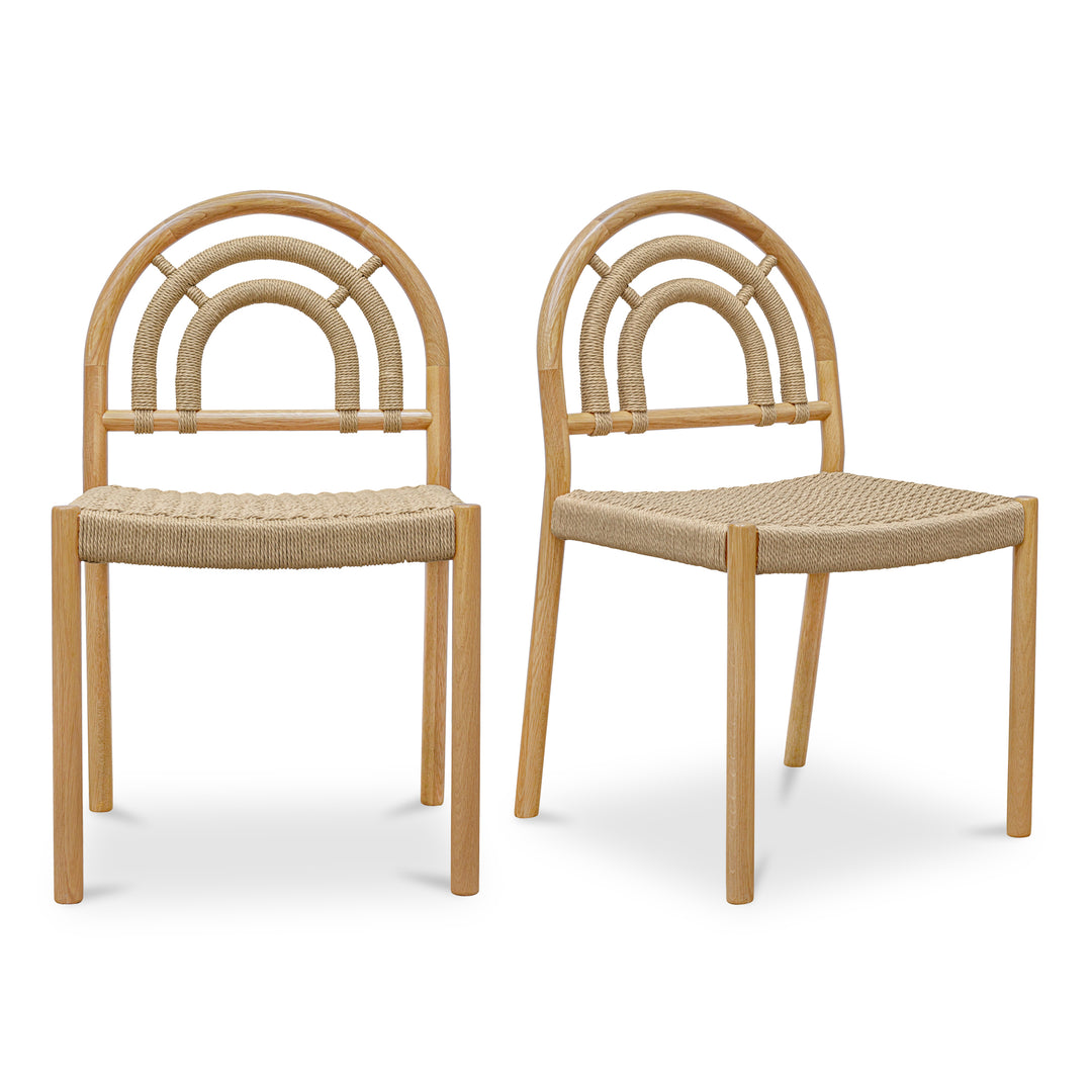 American Home Furniture | Moe's Home Collection - Avery Dining Chair Natural-Set Of Two