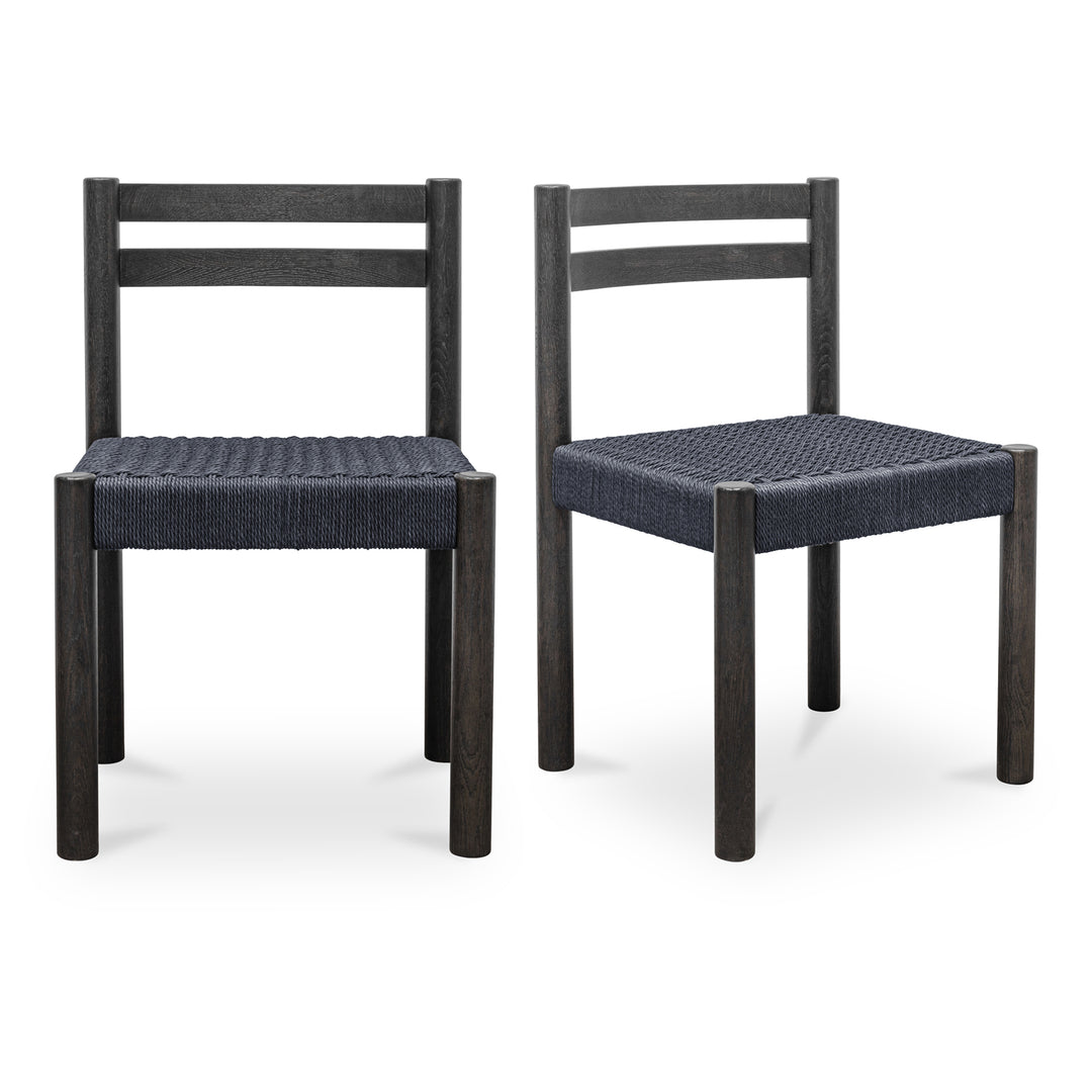 American Home Furniture | Moe's Home Collection - Finn Dining Chair Black-Set Of Two