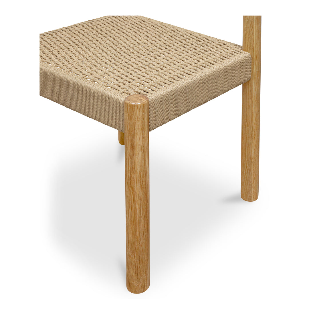 American Home Furniture | Moe's Home Collection - Finn Dining Chair Natural-Set Of Two