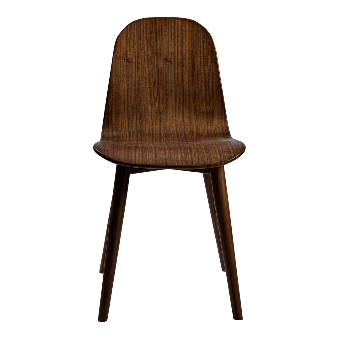 American Home Furniture | Moe's Home Collection - Lissi Dining Chair Walnut