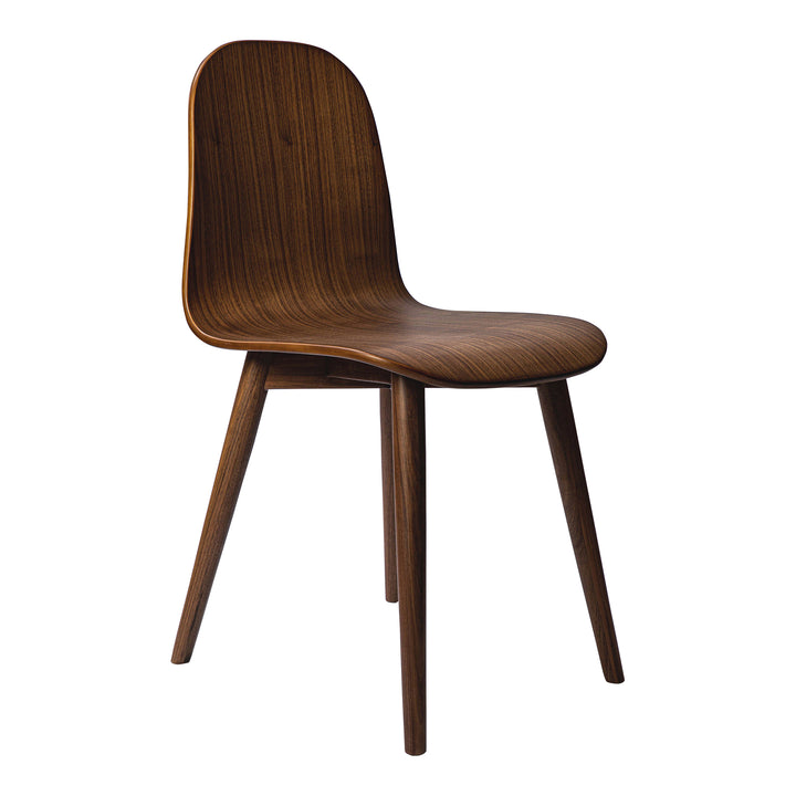 American Home Furniture | Moe's Home Collection - Lissi Dining Chair Walnut