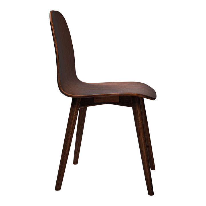 American Home Furniture | Moe's Home Collection - Lissi Dining Chair Walnut