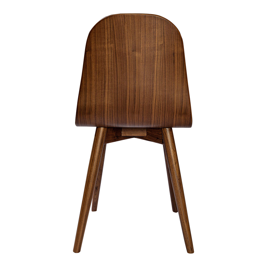 American Home Furniture | Moe's Home Collection - Lissi Dining Chair Walnut