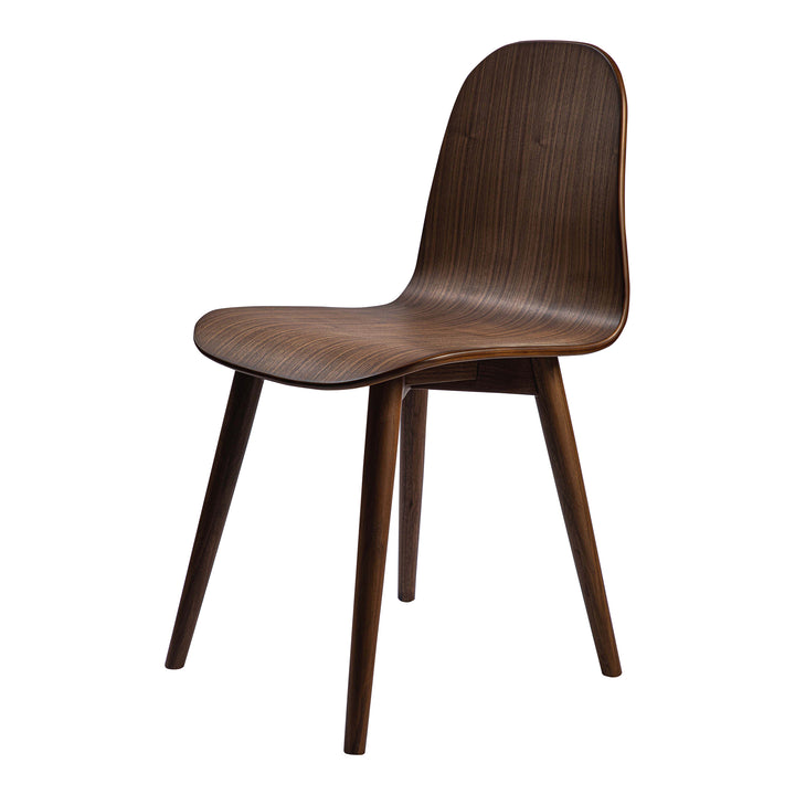 American Home Furniture | Moe's Home Collection - Lissi Dining Chair Walnut