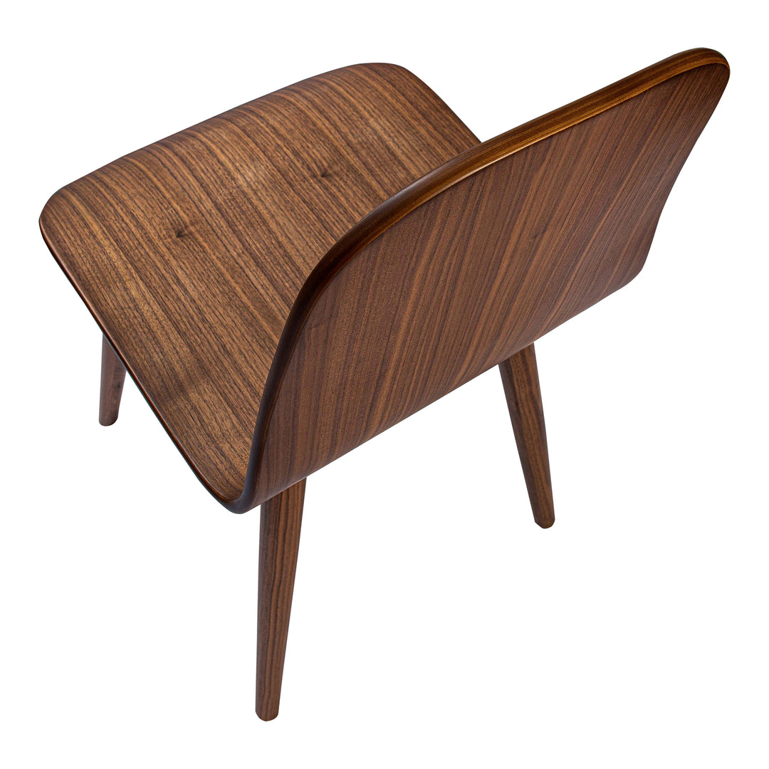American Home Furniture | Moe's Home Collection - Lissi Dining Chair Walnut