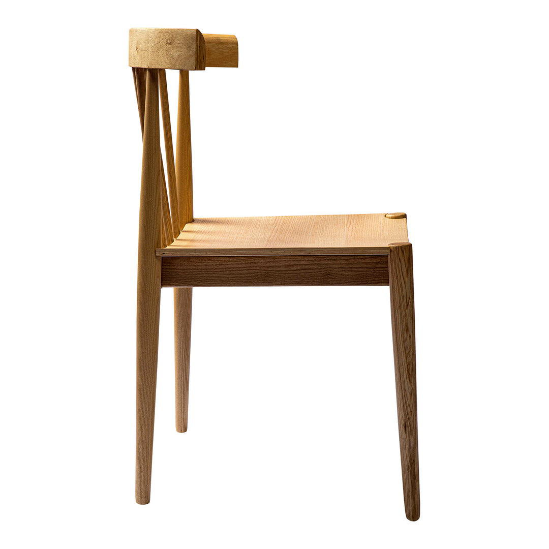 American Home Furniture | Moe's Home Collection - Day Dining Chair Natural