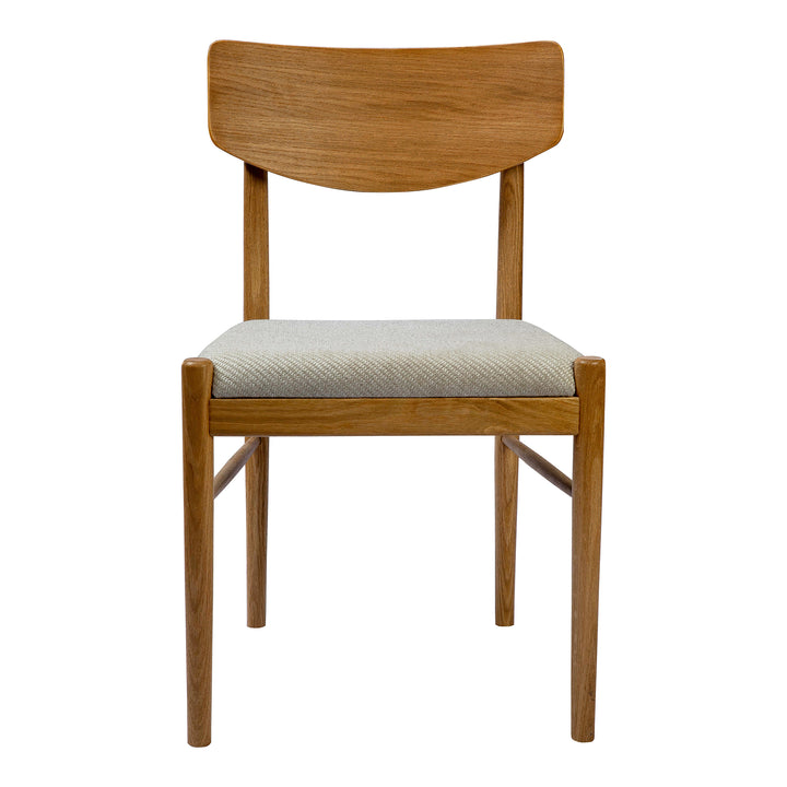 American Home Furniture | Moe's Home Collection - Poe Dining Chair Frothed Ecru