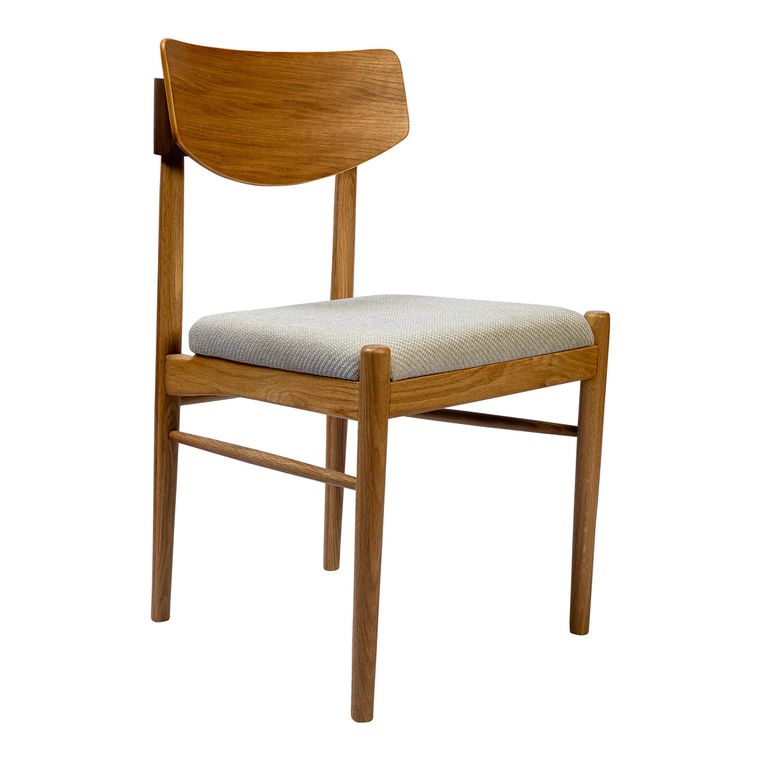 American Home Furniture | Moe's Home Collection - Poe Dining Chair Frothed Ecru