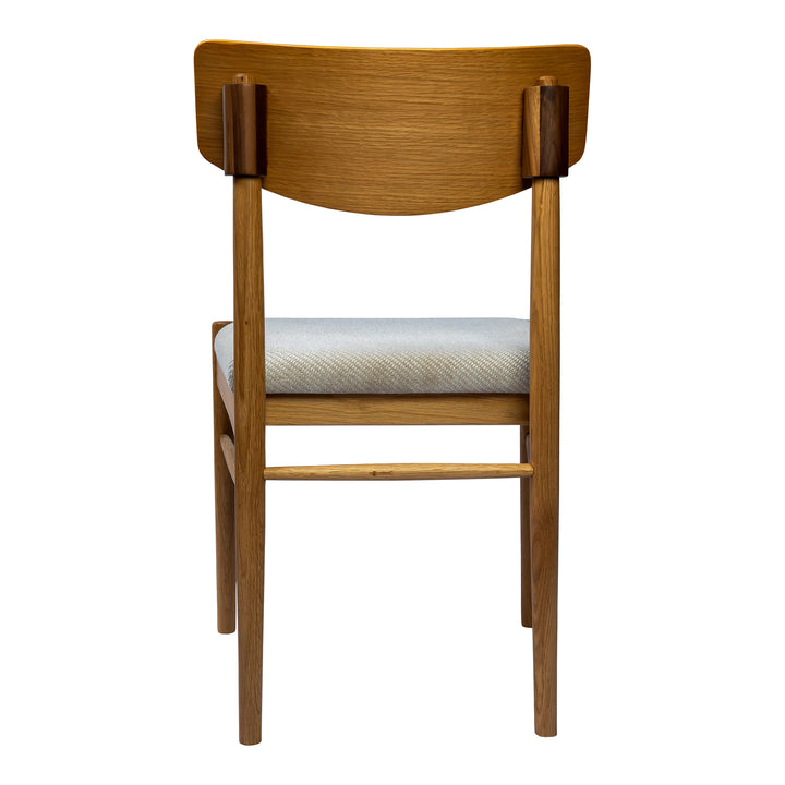 American Home Furniture | Moe's Home Collection - Poe Dining Chair Frothed Ecru