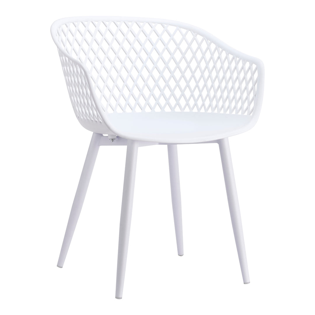 American Home Furniture | Moe's Home Collection - Piazza Outdoor Chair White-Set Of Two