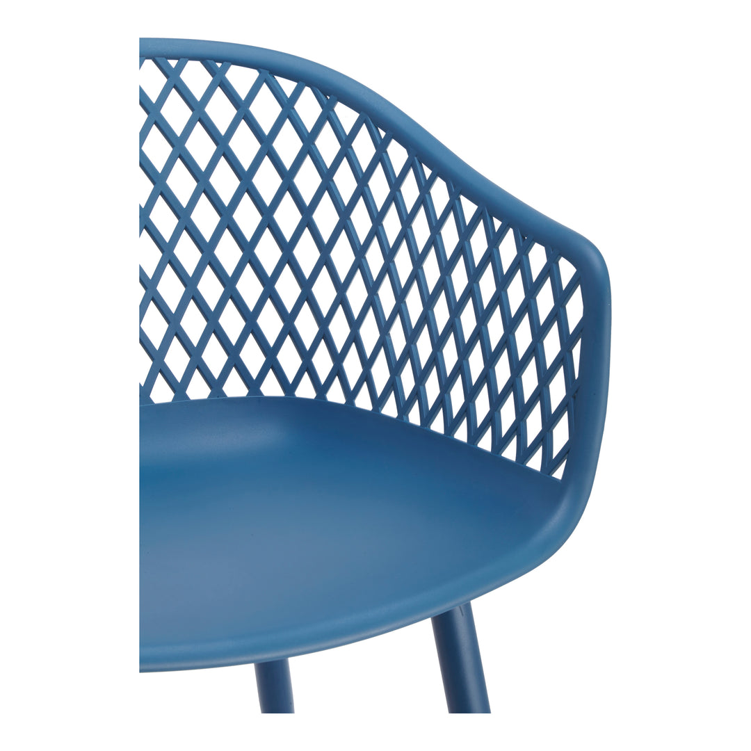 American Home Furniture | Moe's Home Collection - Piazza Outdoor Chair Blue-Set Of Two