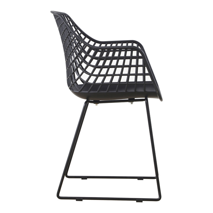 American Home Furniture | Moe's Home Collection - Honolulu Chair Black-Set Of Two