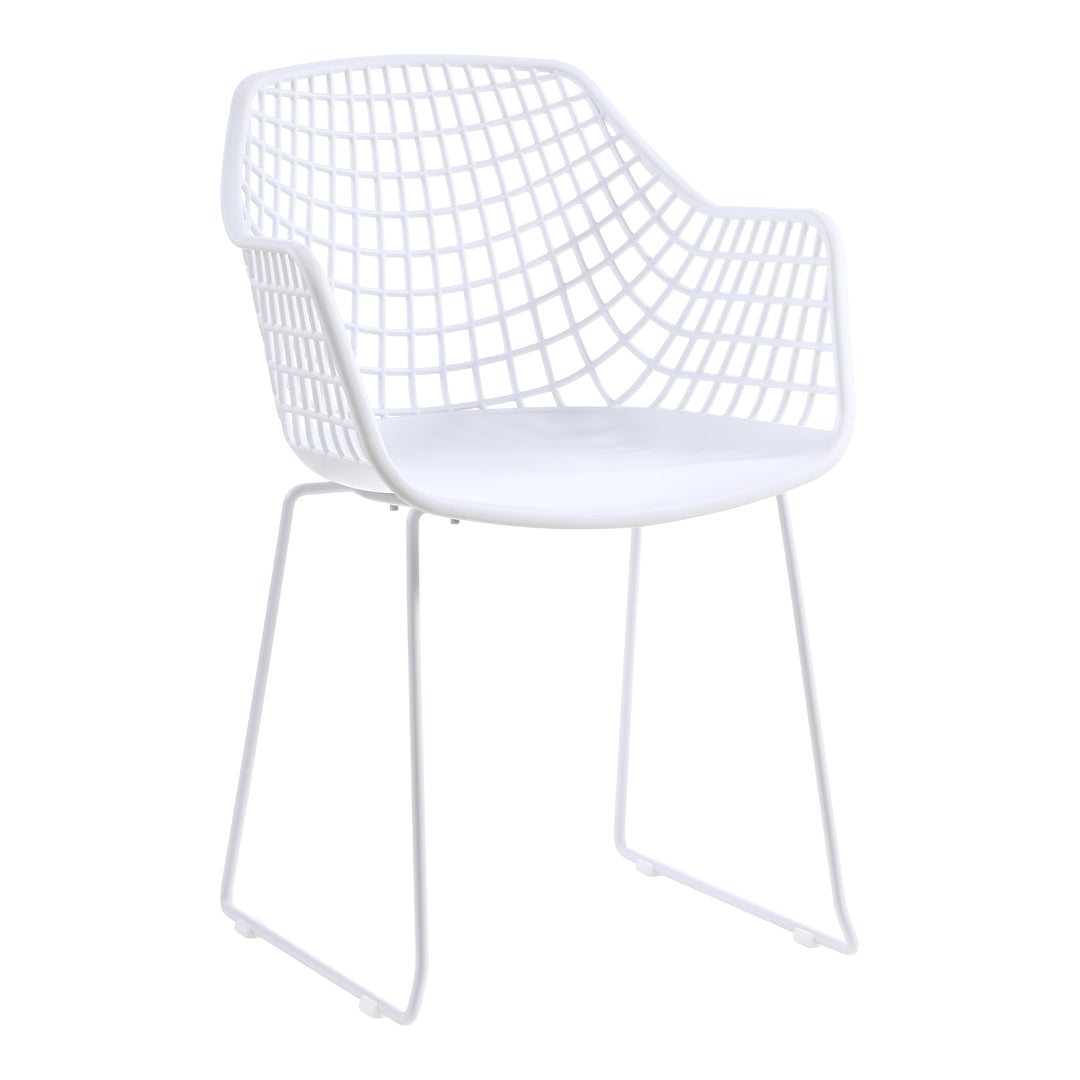 American Home Furniture | Moe's Home Collection - Honolulu Chair White-Set Of Two