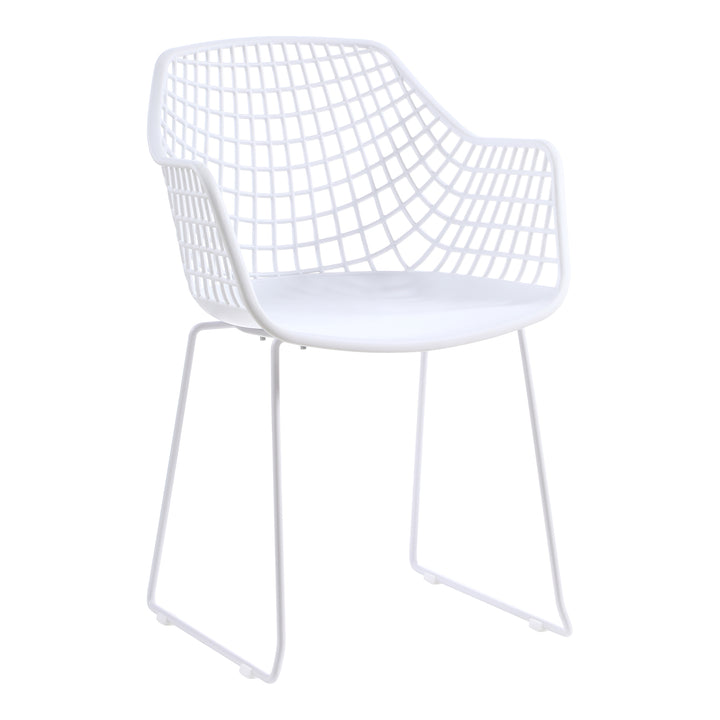 American Home Furniture | Moe's Home Collection - Honolulu Chair White-Set Of Two