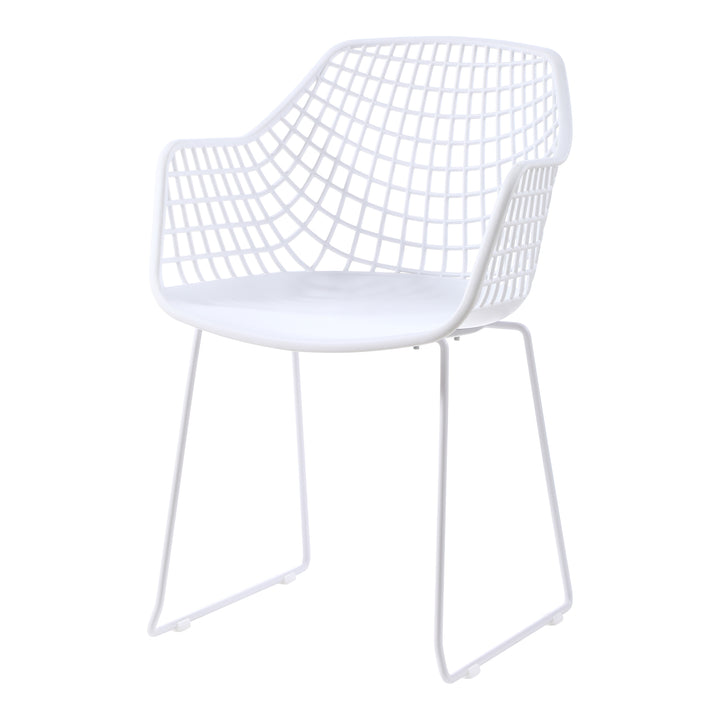 American Home Furniture | Moe's Home Collection - Honolulu Chair White-Set Of Two