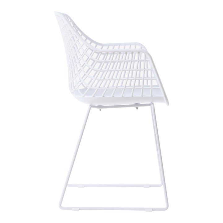 American Home Furniture | Moe's Home Collection - Honolulu Chair White-Set Of Two