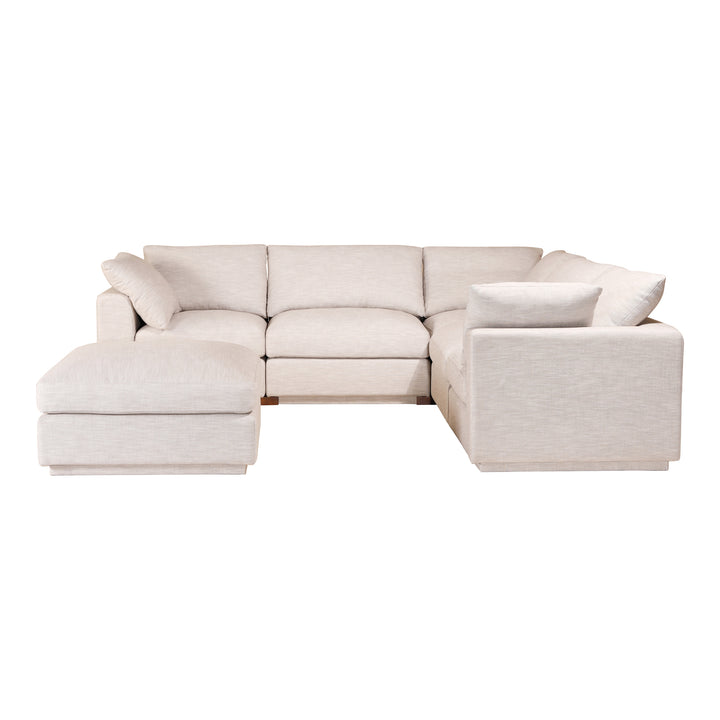 American Home Furniture | Moe's Home Collection - Justin Signature Modular Sectional Light Grey