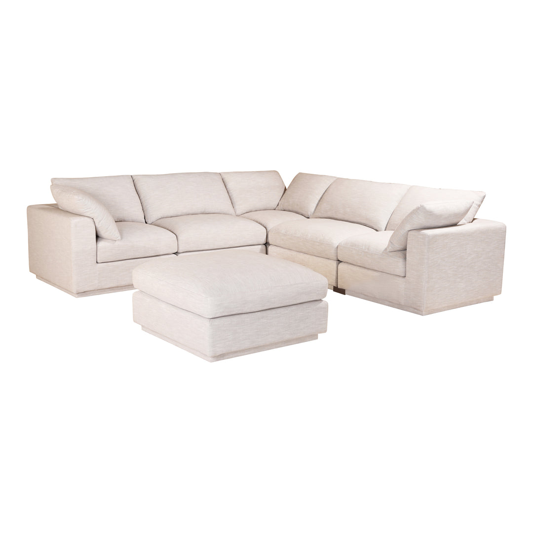 American Home Furniture | Moe's Home Collection - Justin Signature Modular Sectional Light Grey