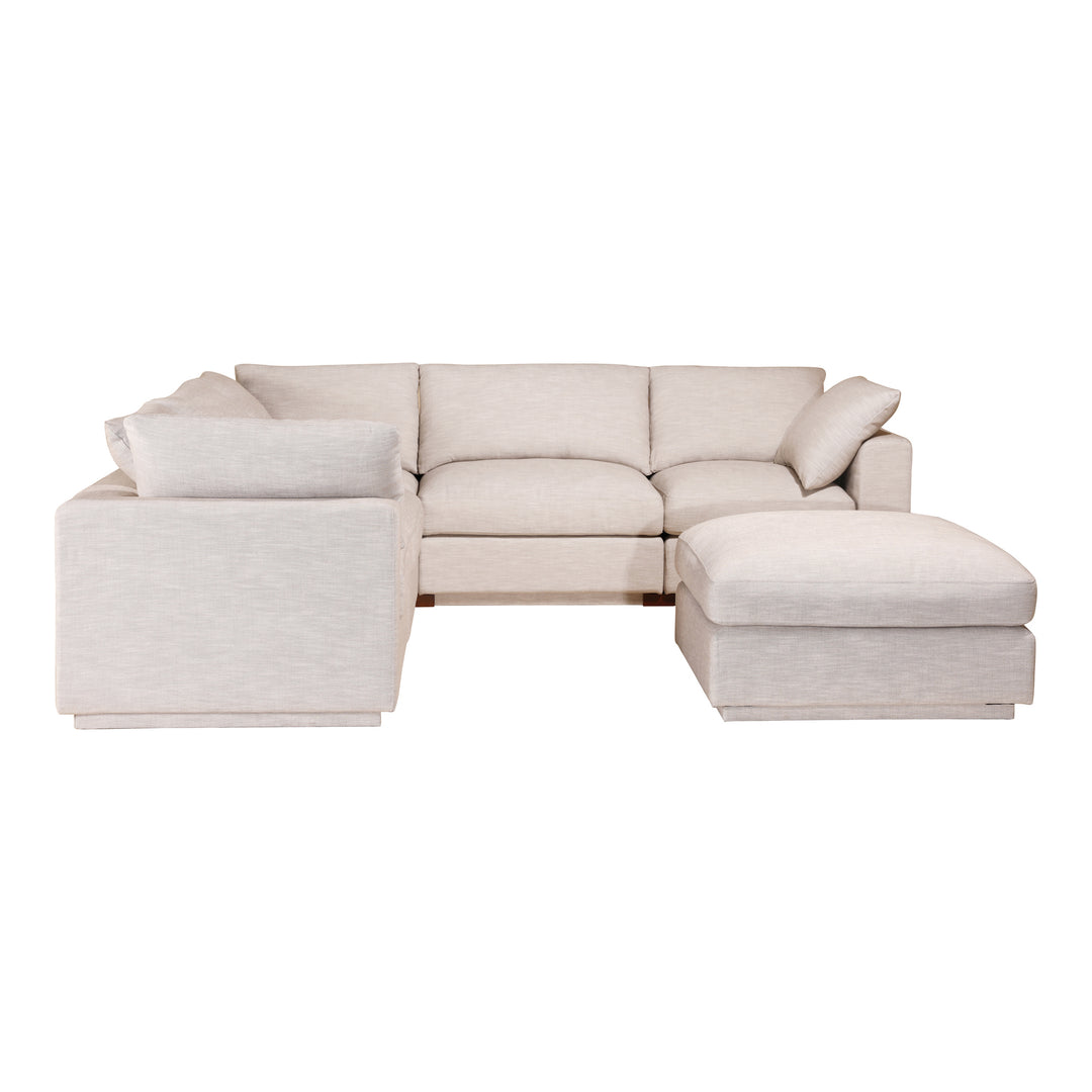 American Home Furniture | Moe's Home Collection - Justin Signature Modular Sectional Light Grey
