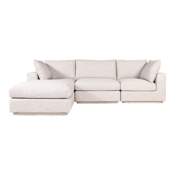American Home Furniture | Moe's Home Collection - Justin Lounge Modular Sectional Taupe