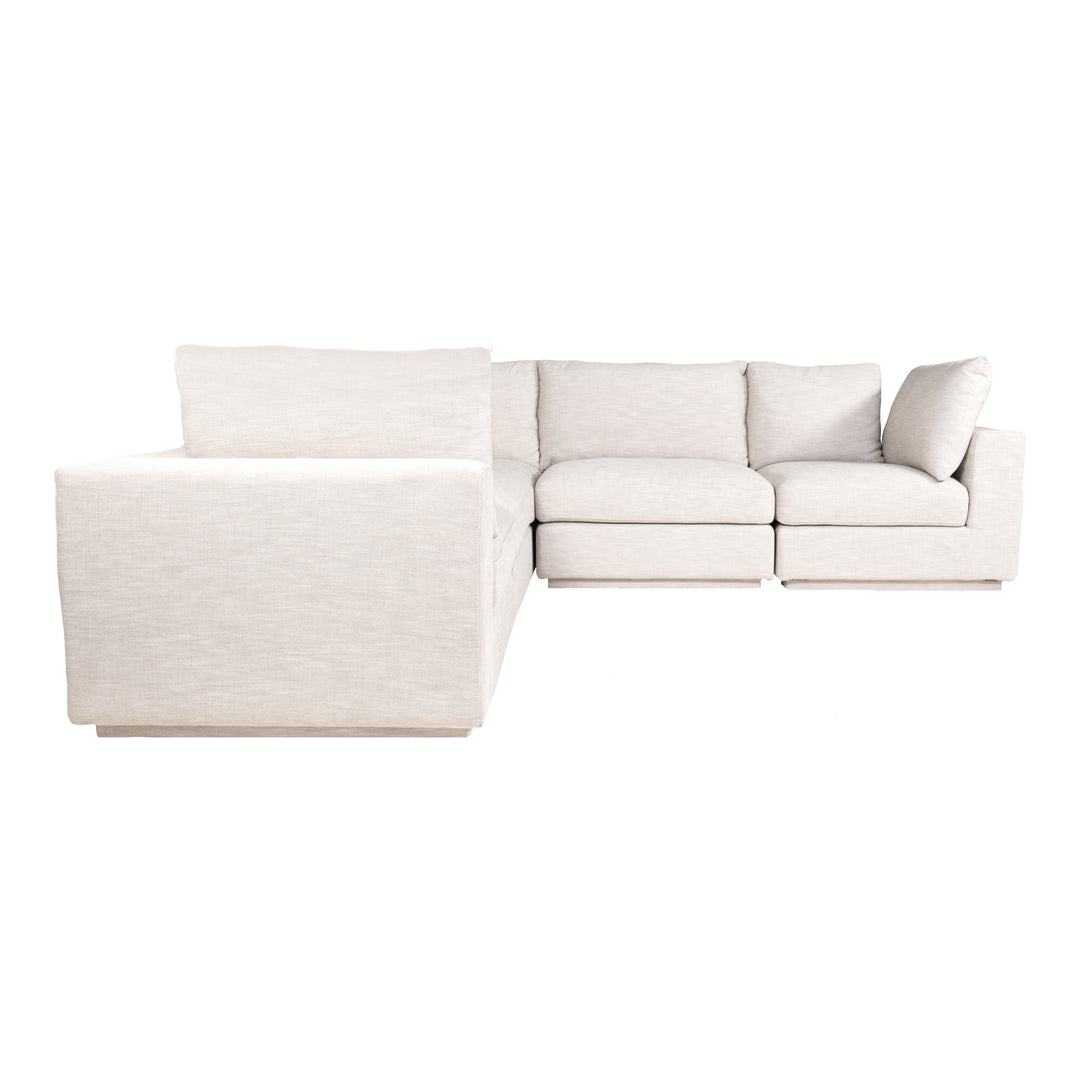 American Home Furniture | Moe's Home Collection - Justin Classic L Modular Sectional Taupe