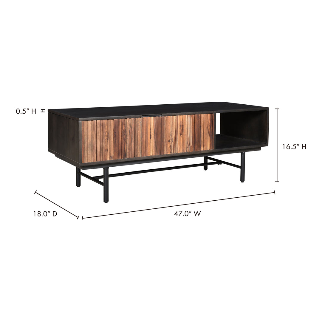 American Home Furniture | Moe's Home Collection - Jackson Storage Coffee Table